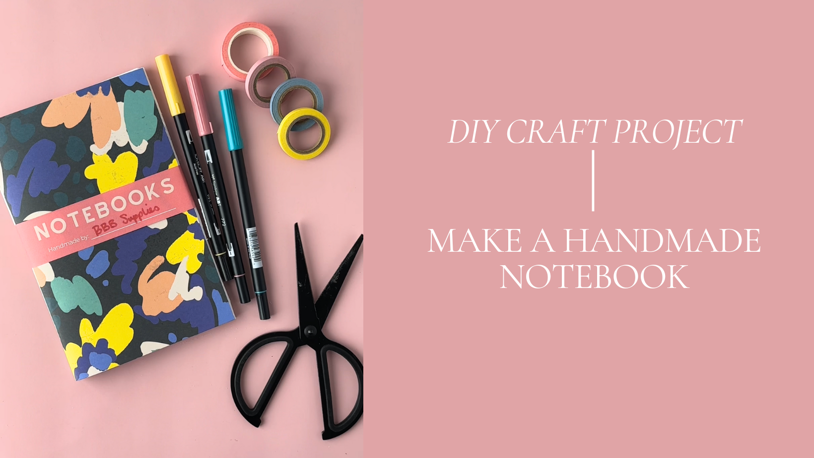 DIY: Make Handmade Notebooks