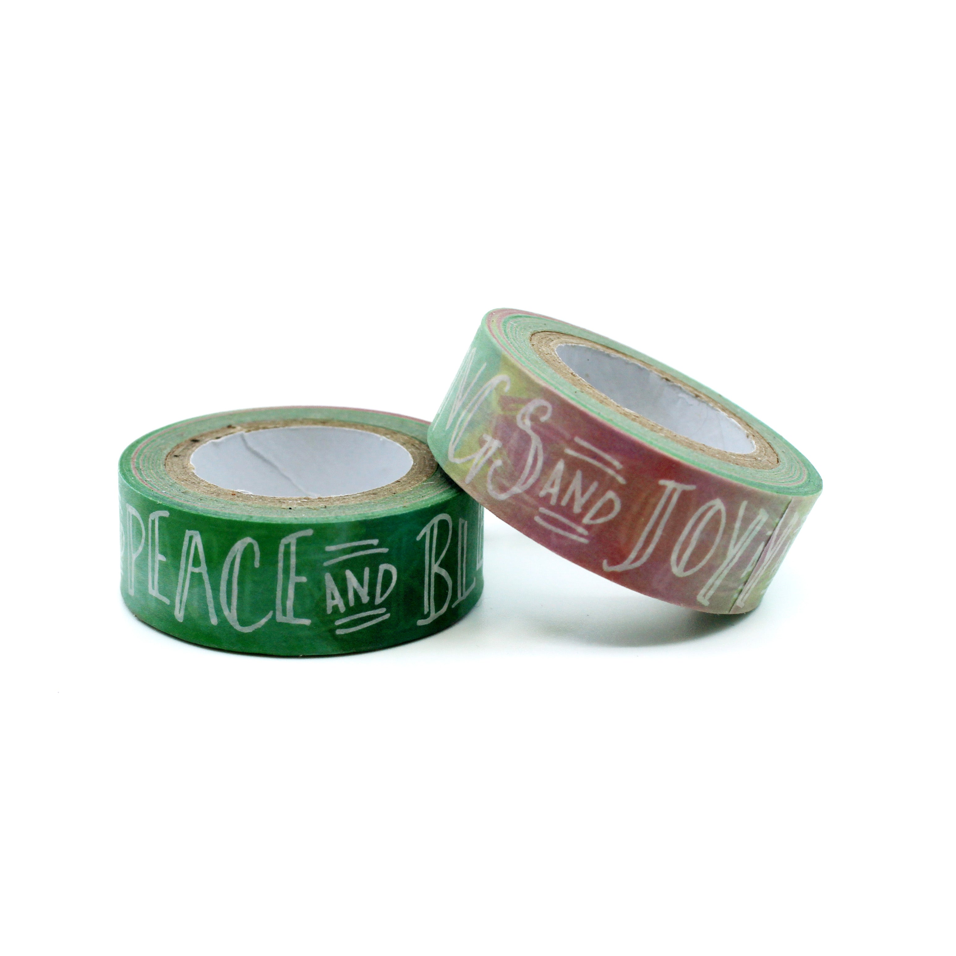 Enhance your Bible journaling experience with our faith-themed washi tape, ideal for adding meaningful and encouraging phrases to your pages, deepening your spiritual reflection. This tape is sold at BBB Supplies Craft Shop.