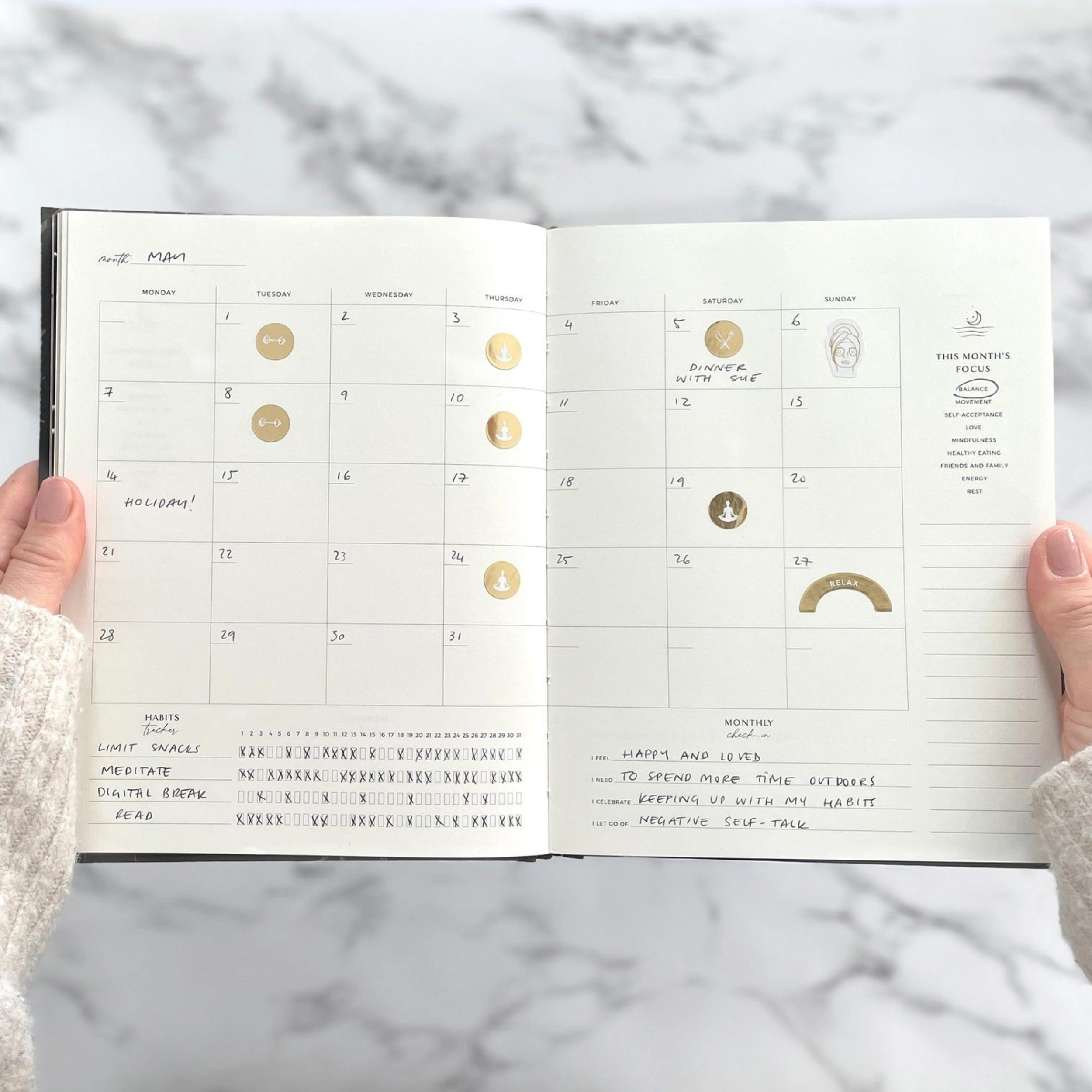 Body + Soul Undated Planner