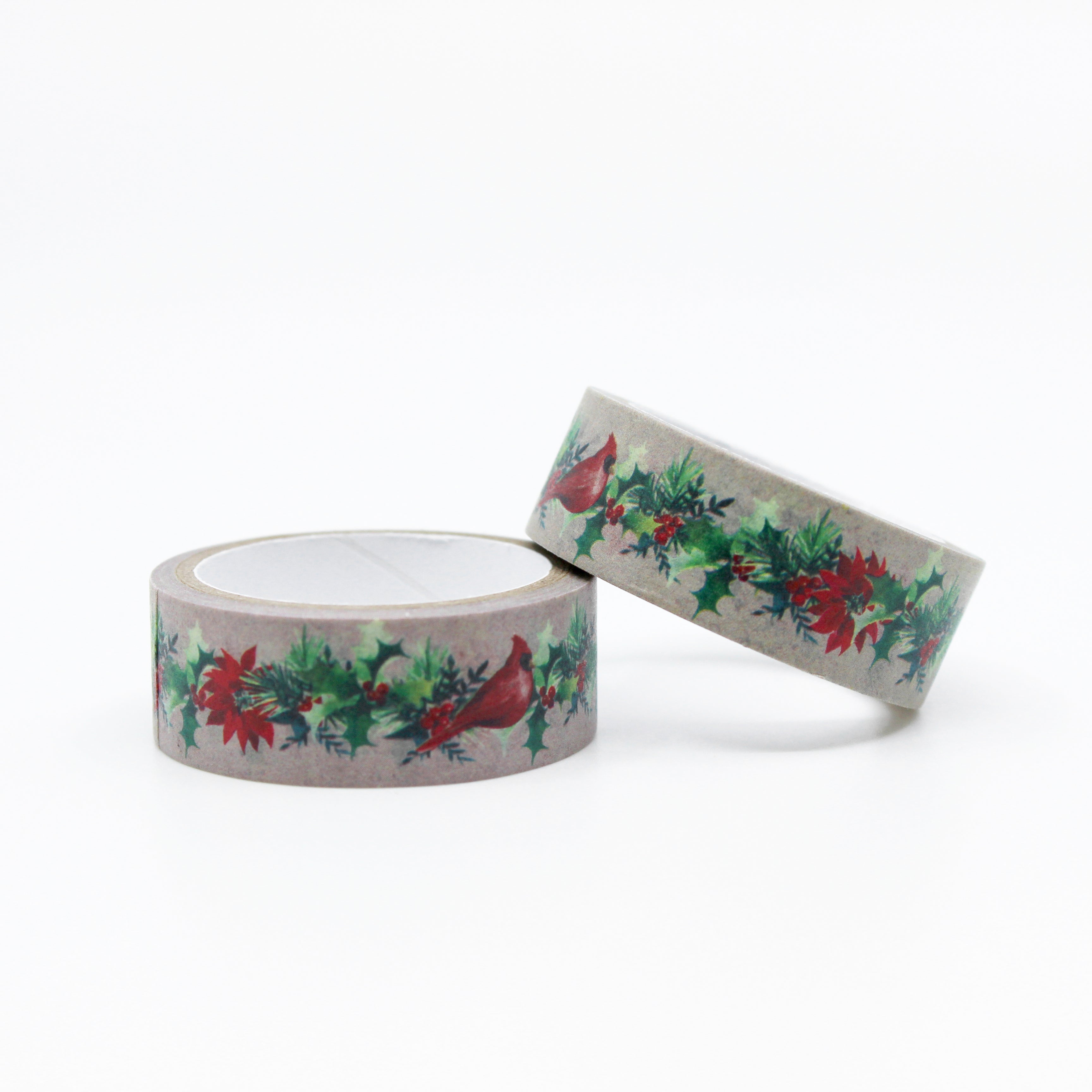 Elevate your creations with our captivating classic Christmas washi tape, showcasing iconic Christmas symbols that evoke the warmth and joy of the season, making your projects festive and merry. This tape is sold at BBB Supplies Craft Shop.