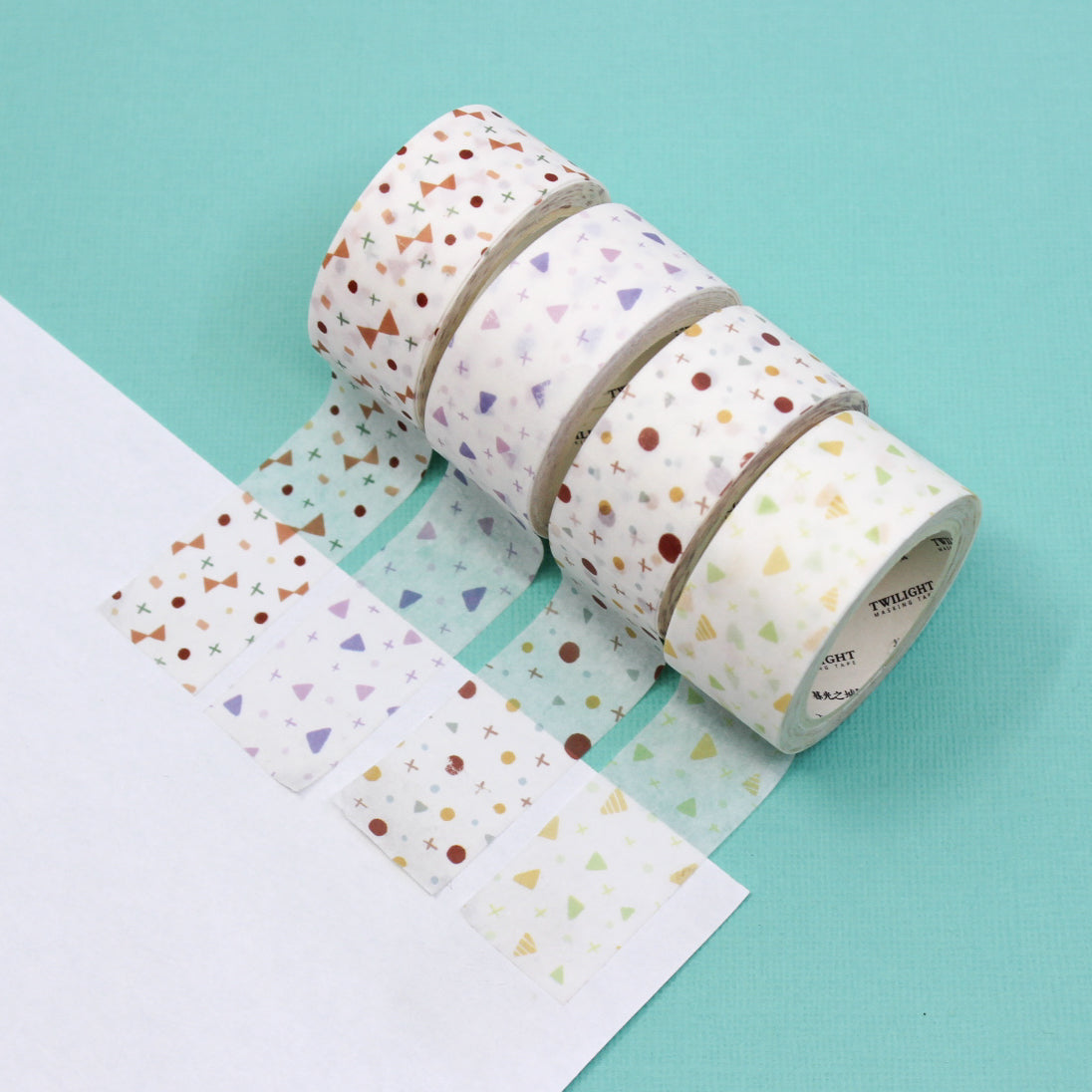 Elevate your crafts with our Colorful Confetti Shapes Washi Tape, featuring a festive array of confetti shapes in vibrant colors. Ideal for adding a fun and celebratory touch to your projects. These tapes are sold at BBB Supplies Craft Shop.