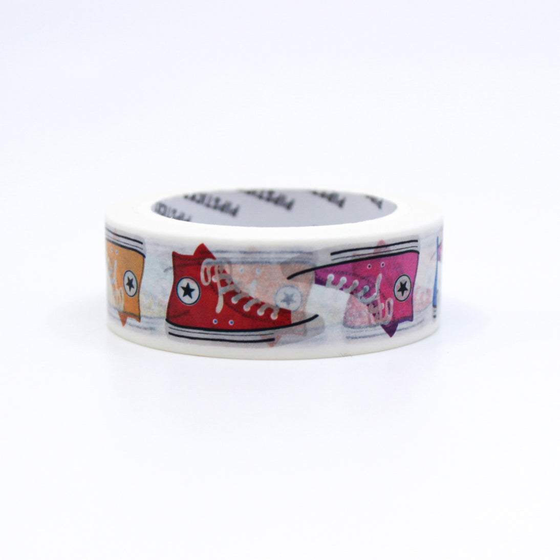 Whether you're a sneakerhead or just love the fun old-school vibe, this Converse Hightop Shoe washi tape brings personality and style to all your creative projects.