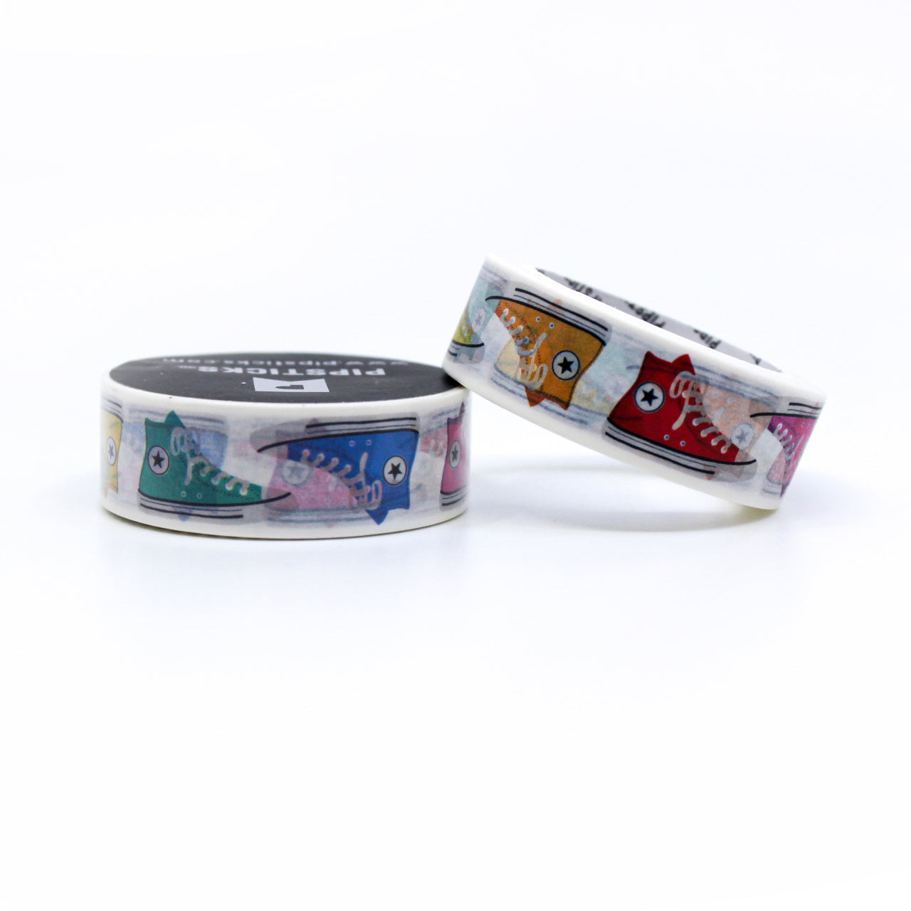 Whether you're a sneakerhead or just love the fun old-school vibe, this Converse Hightop Shoe washi tape brings personality and style to all your creative projects.