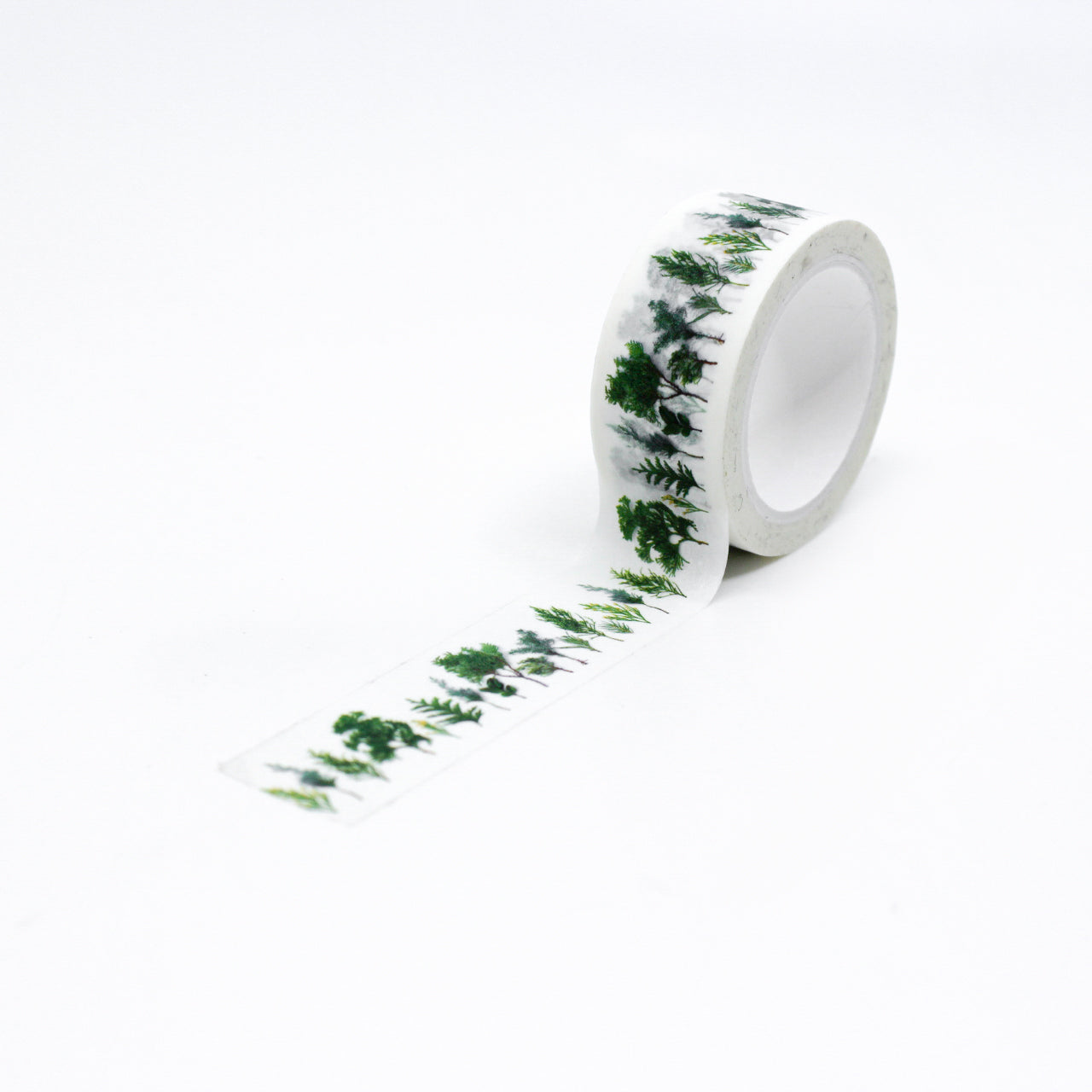 Embrace the beauty of nature with our evergreen greenery sprig washi tape, featuring a lush and vibrant sprig of evergreen foliage. Infuse your crafts with the timeless charm of nature using our evergreen greenery sprig washi tape. This tape is designed by Bottle Branch and sold at BBB Supplies Craft Shop.