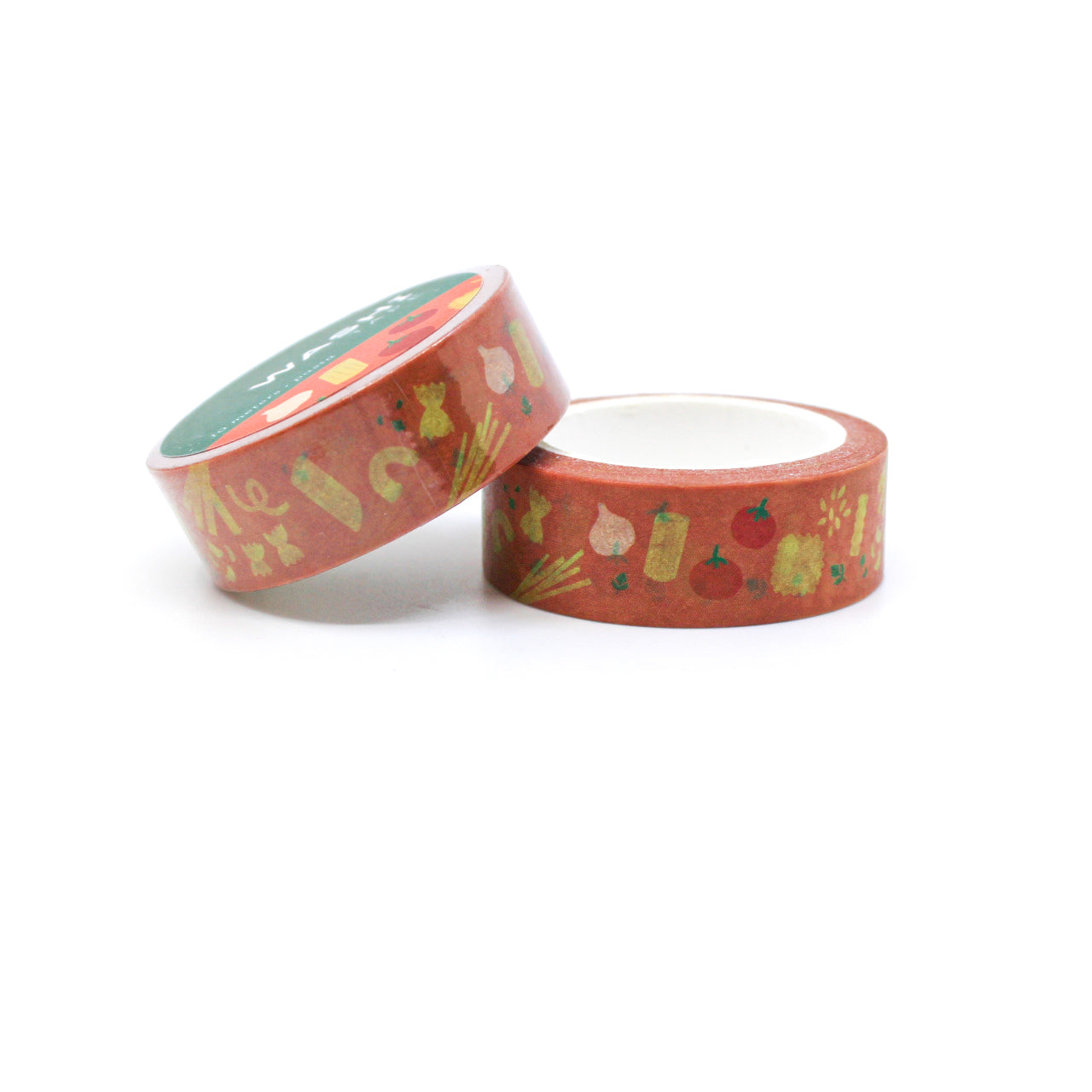 Elevate your crafts with our Pasta Washi Tape, adorned with delightful pasta illustrations. Ideal for adding a touch of culinary charm to your projects, perfect for food lovers and Italian cuisine enthusiasts. This tape is designed by Girl of All Work and sold at BBB Supplies Craft Shop.