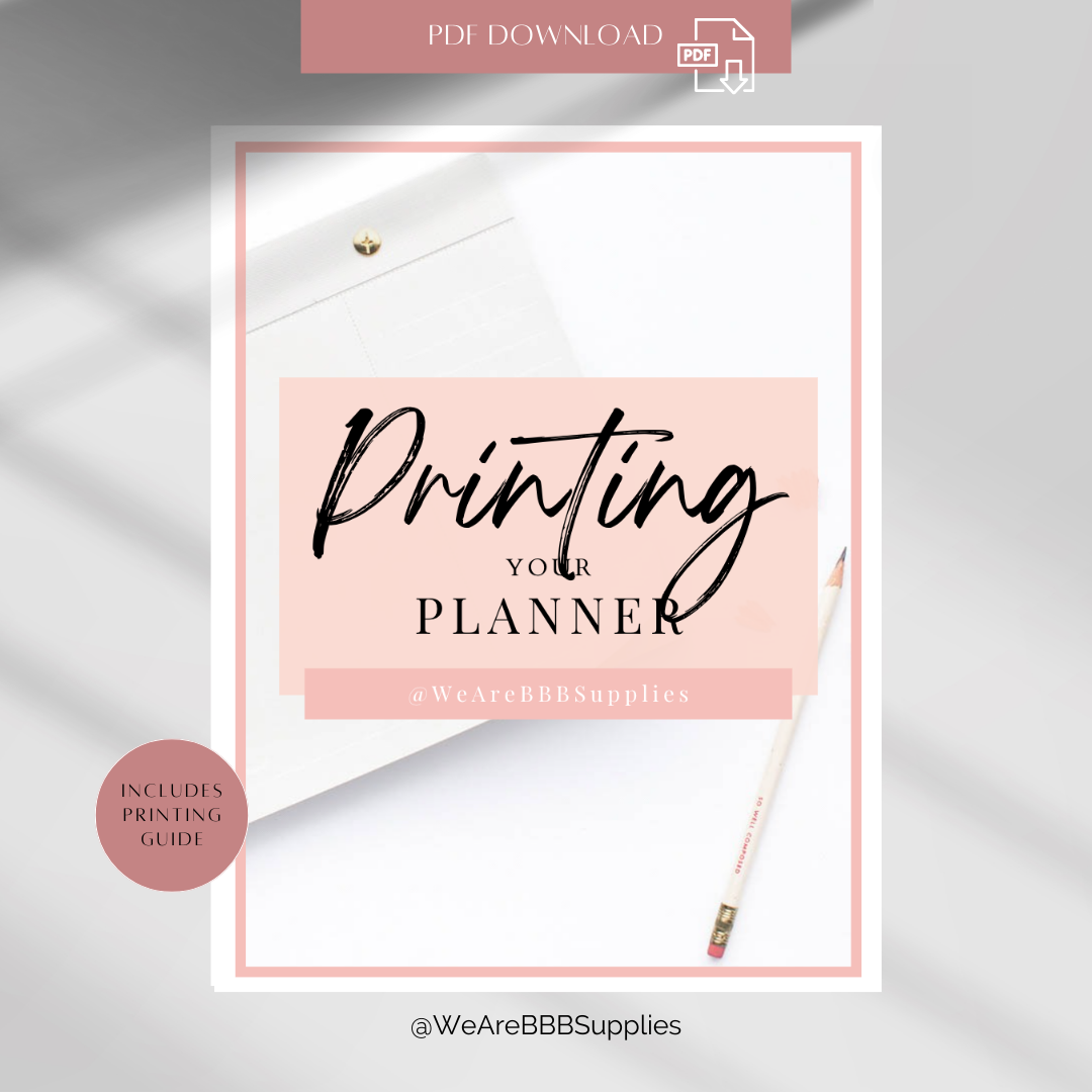 Printable 2025 Planner that includes- mood tracking, Daily, weekly and goal Planning Sheets in pastel colors - daily mood tracker with reflection prompts.