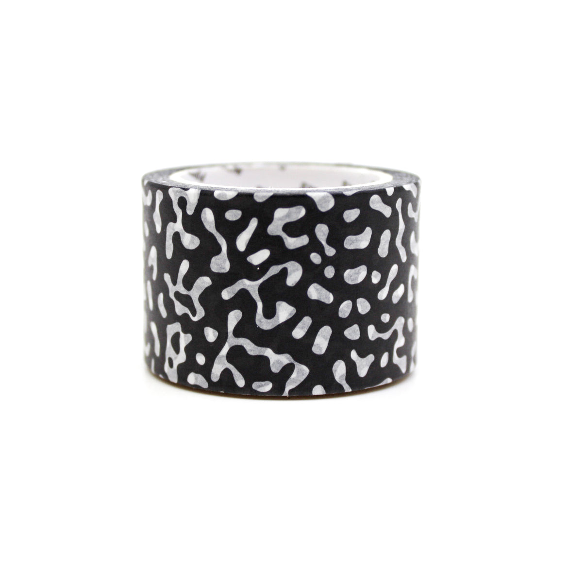 Enhance your projects with this bold, wide washi tape featuring a striking black and white organic pattern, perfect for adding a modern, artistic touch to planners, journals, and crafts. This tape is from Pipsticks and sold at BBB Supplies Craft Shop.