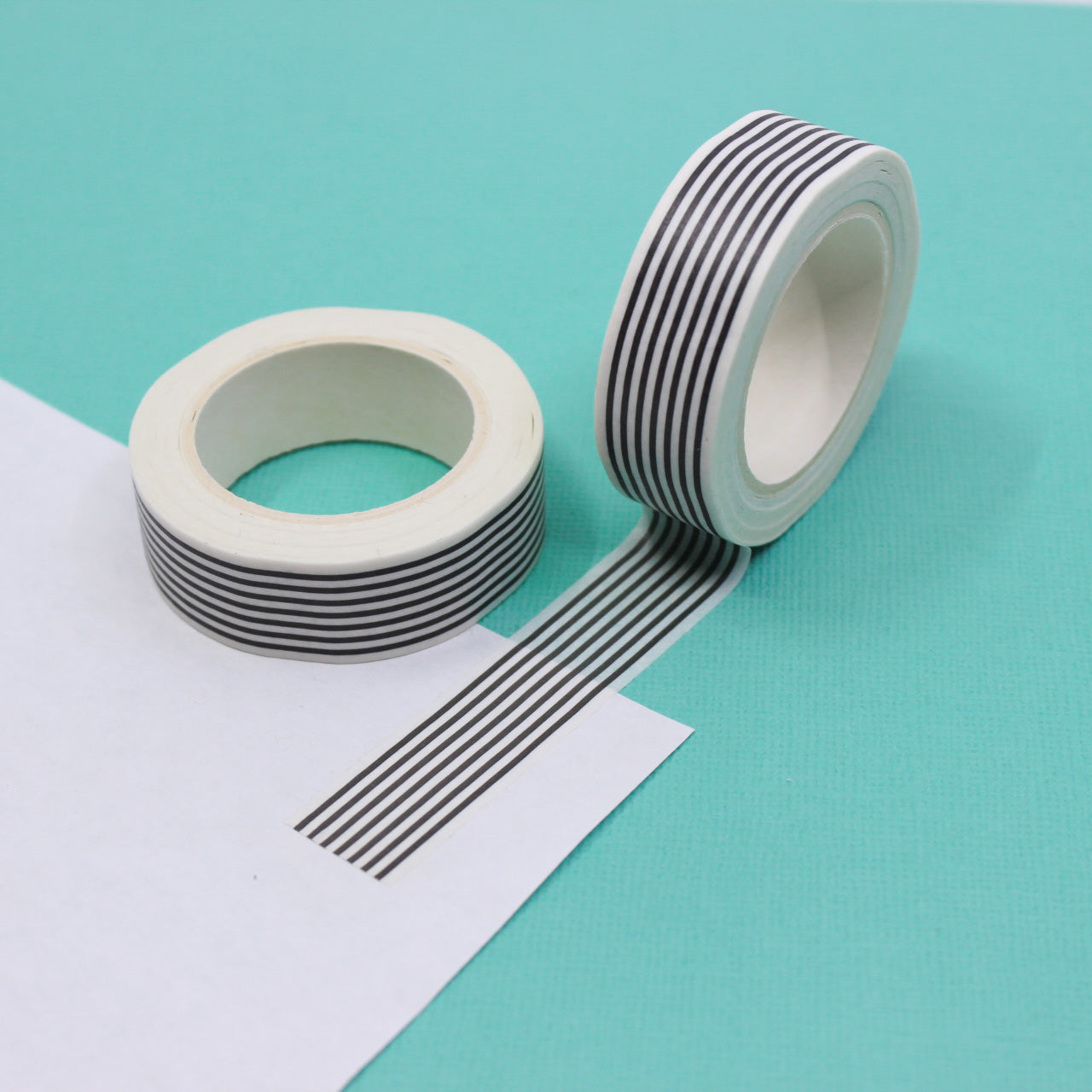 SCRIBBLED LINES Skinny Washi Tape