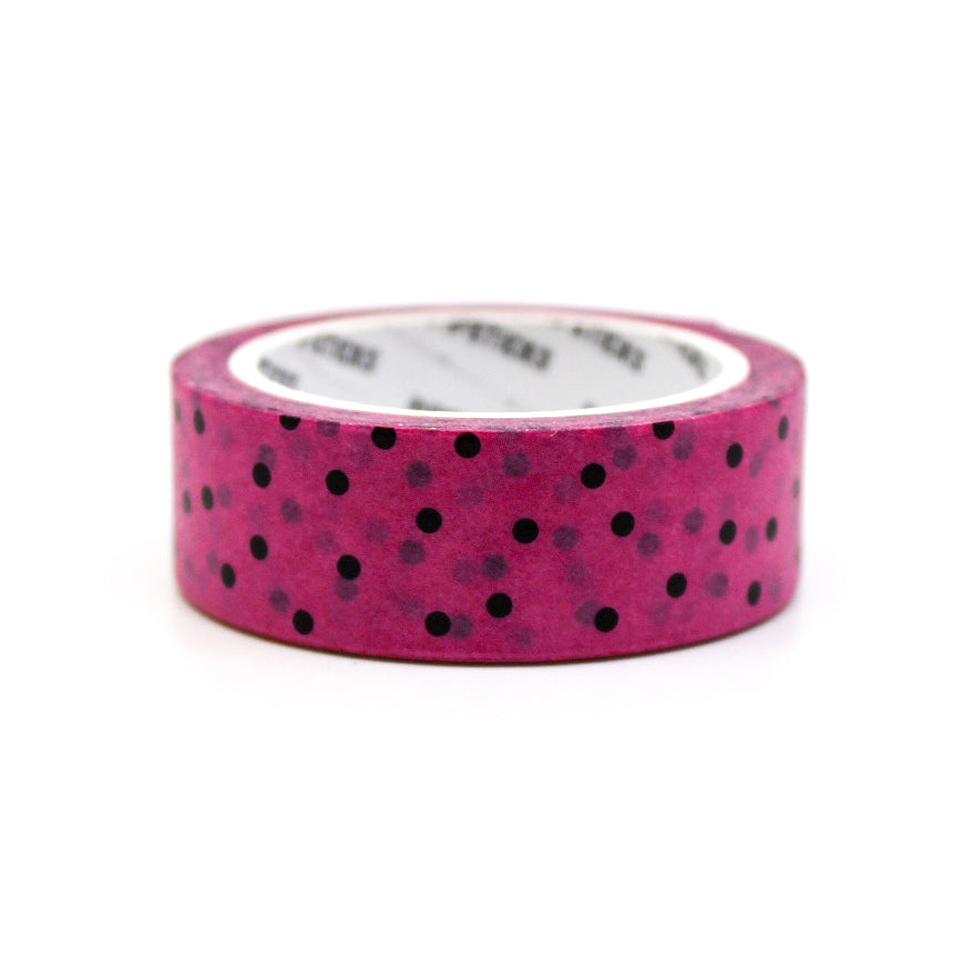 Bring a fun and fruity vibe to your crafts with this vibrant washi tape, featuring bright pink melon patterns, ideal for planners, scrapbooks, and summer-themed projects. This tape is from Pipsticks and sold at BBB Supplies Craft Shop.