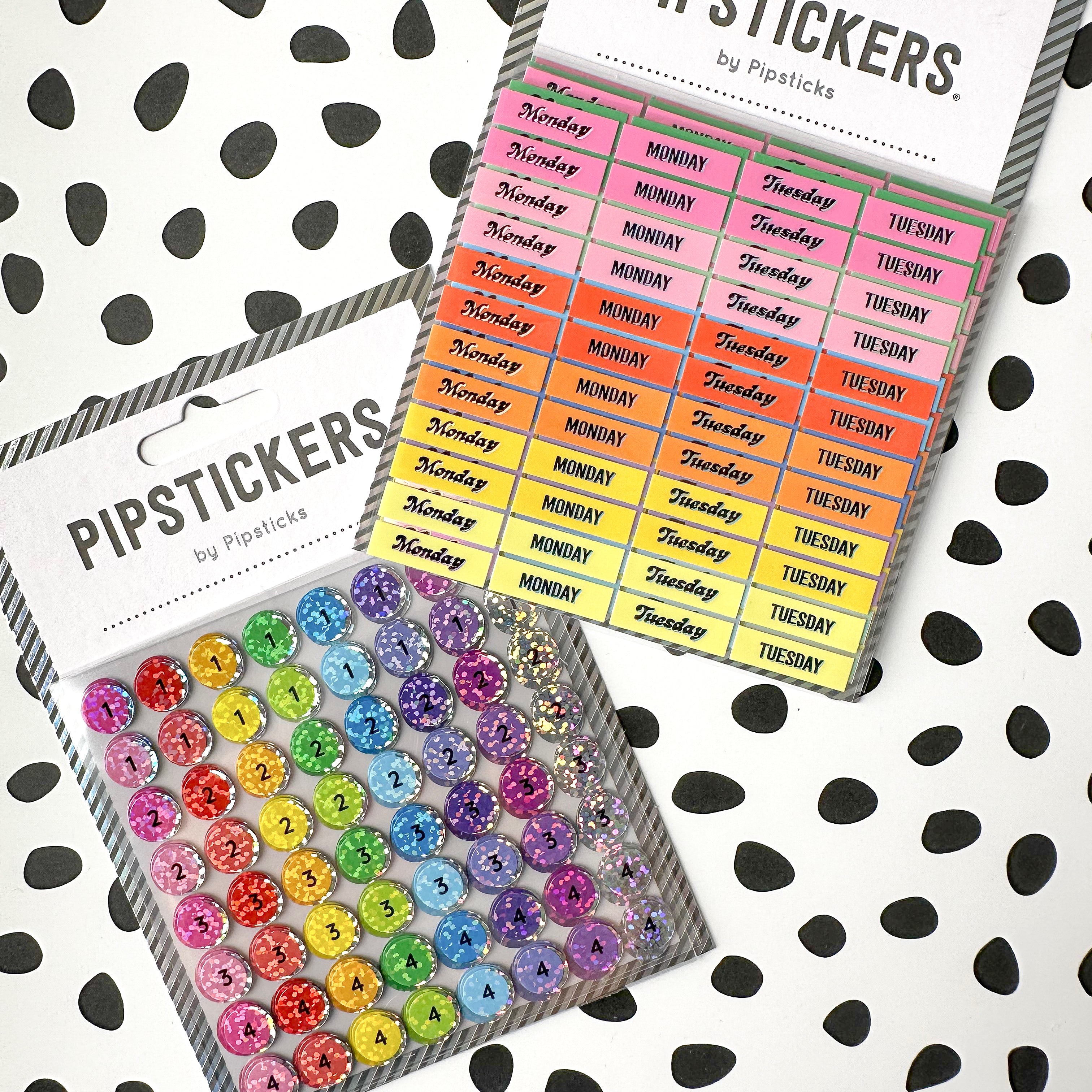 Stay organized with our small planner stickers, designed to note important dates and events, perfect for adding reminders and markers in your planner or calendar. These stickers are designed by Pipsticks and sold at BBB Supplies Craft shop.