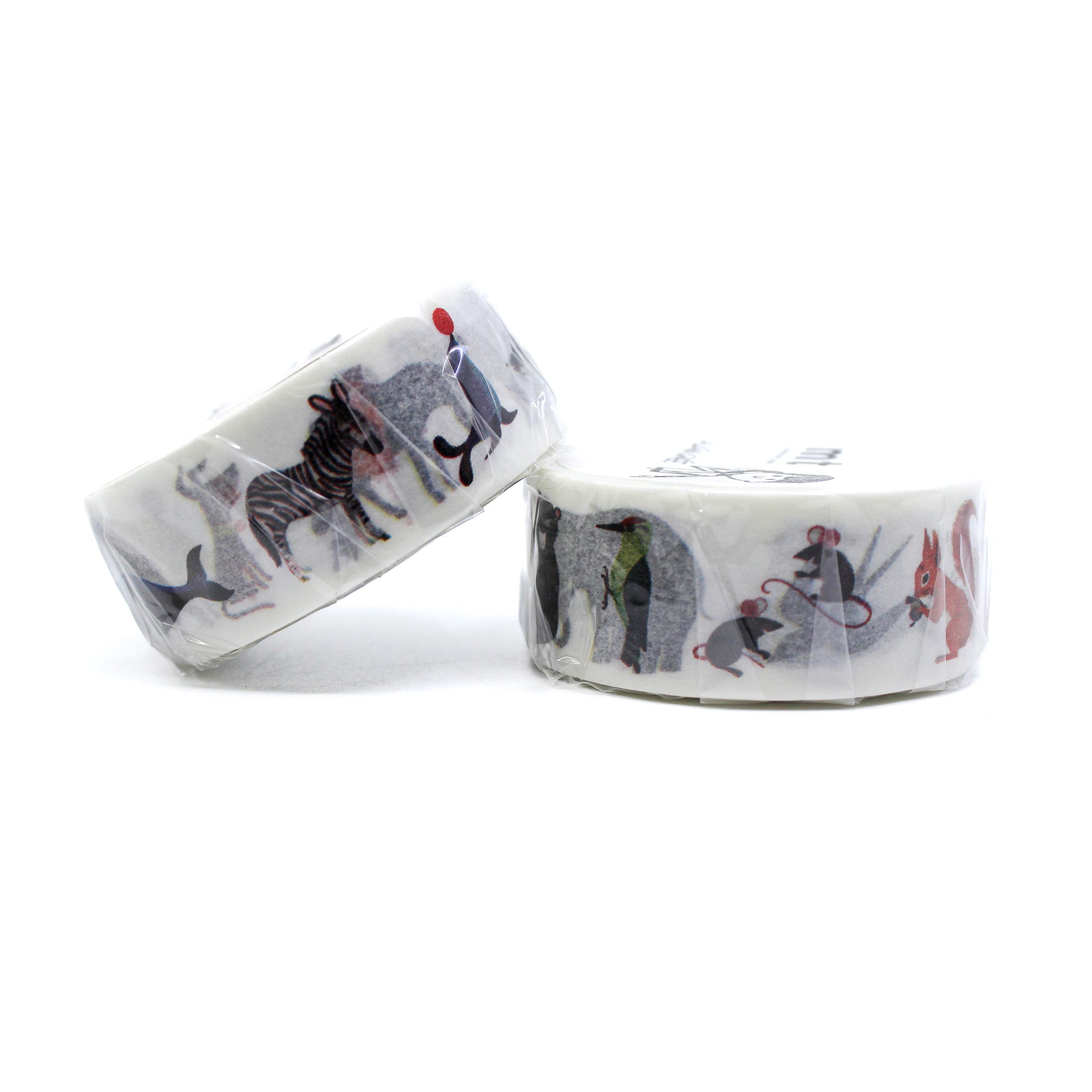 Bring a smile to your crafts with our cute animals washi tape, featuring adorable illustrations of various animals, perfect for adding a playful and charming touch to your projects. This MT Brand tape is sold at BBB Supplies Craft Shop.