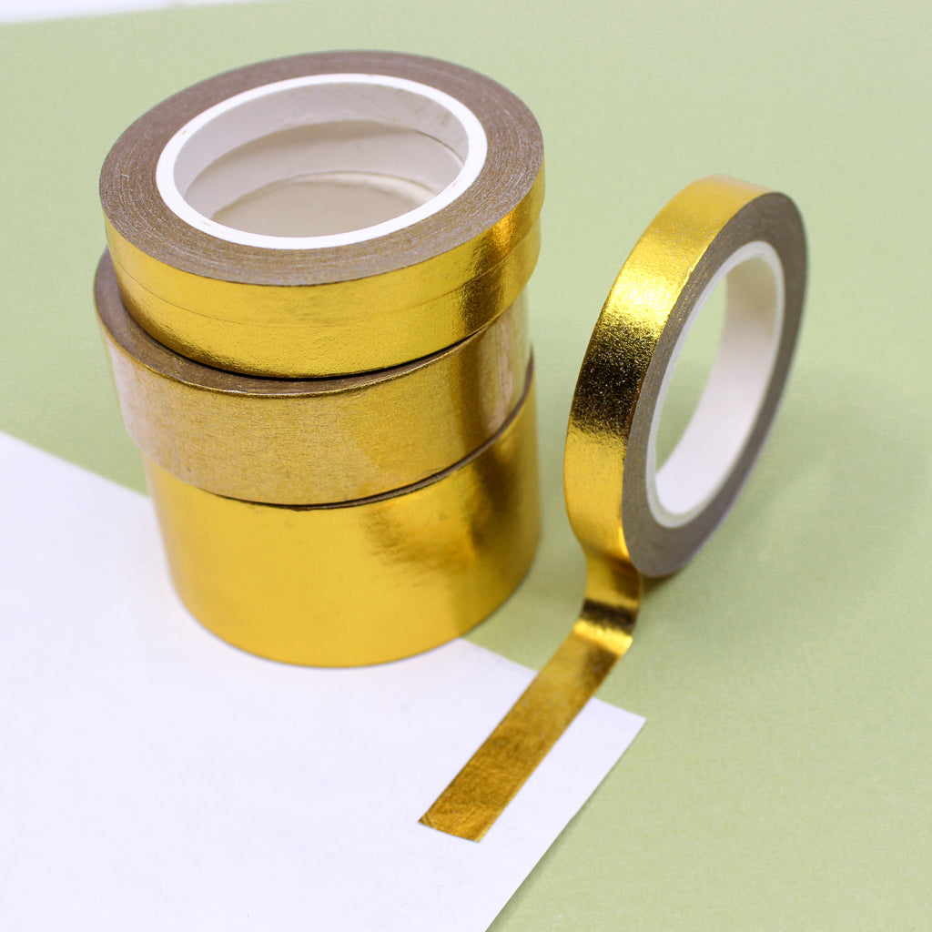 Gold Foil washi tape - 2pk