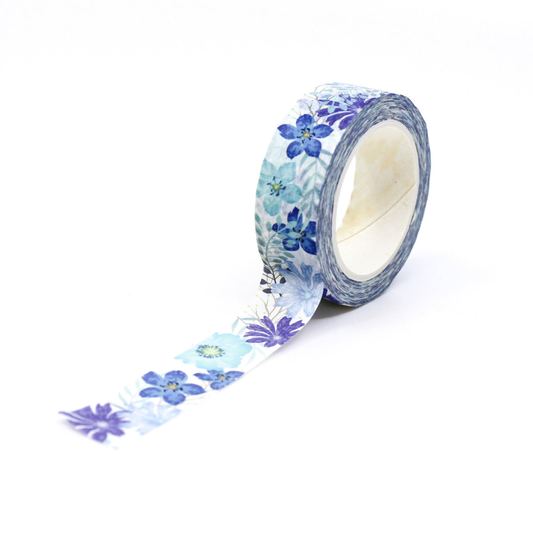 Infuse your creations with the charm of blooming flowers using our washi tape, adorned with delightful floral illustrations that evoke the beauty of nature and the joy of creativity. This washi tape is sold at BBB Supplies Craft Shop.