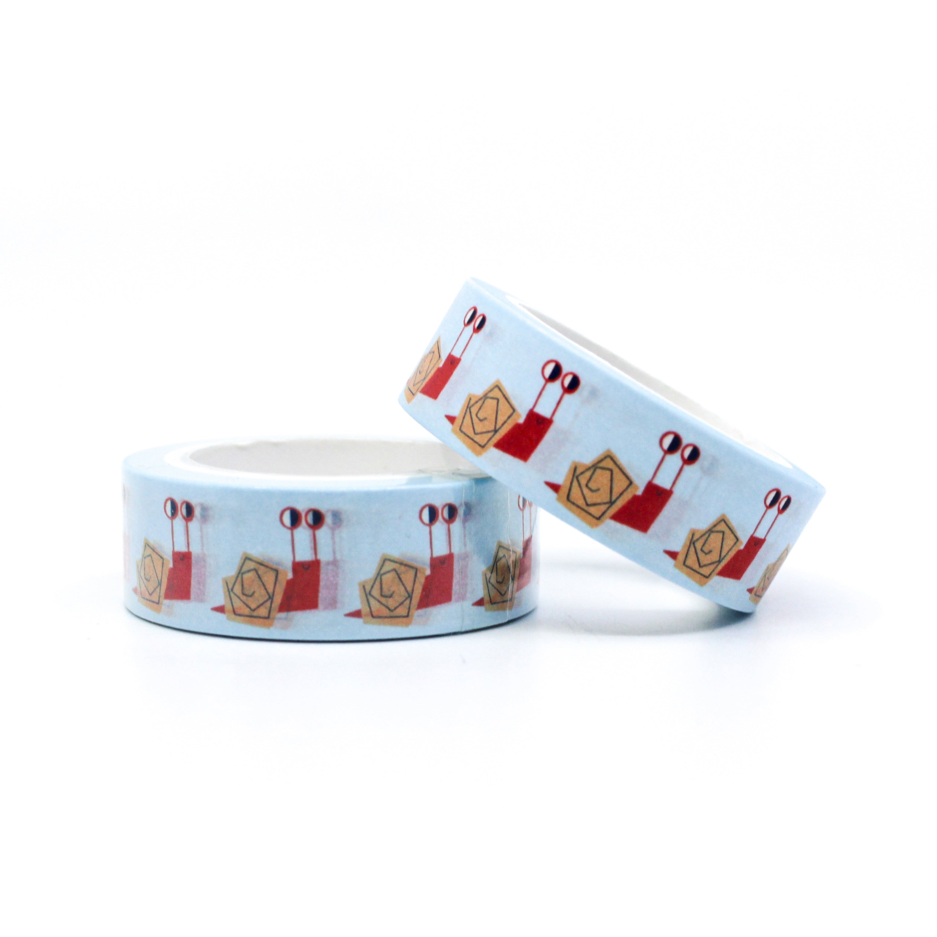 This is a roll of funny snail mail  washi tapes from BBB Supplies Craft Shop
