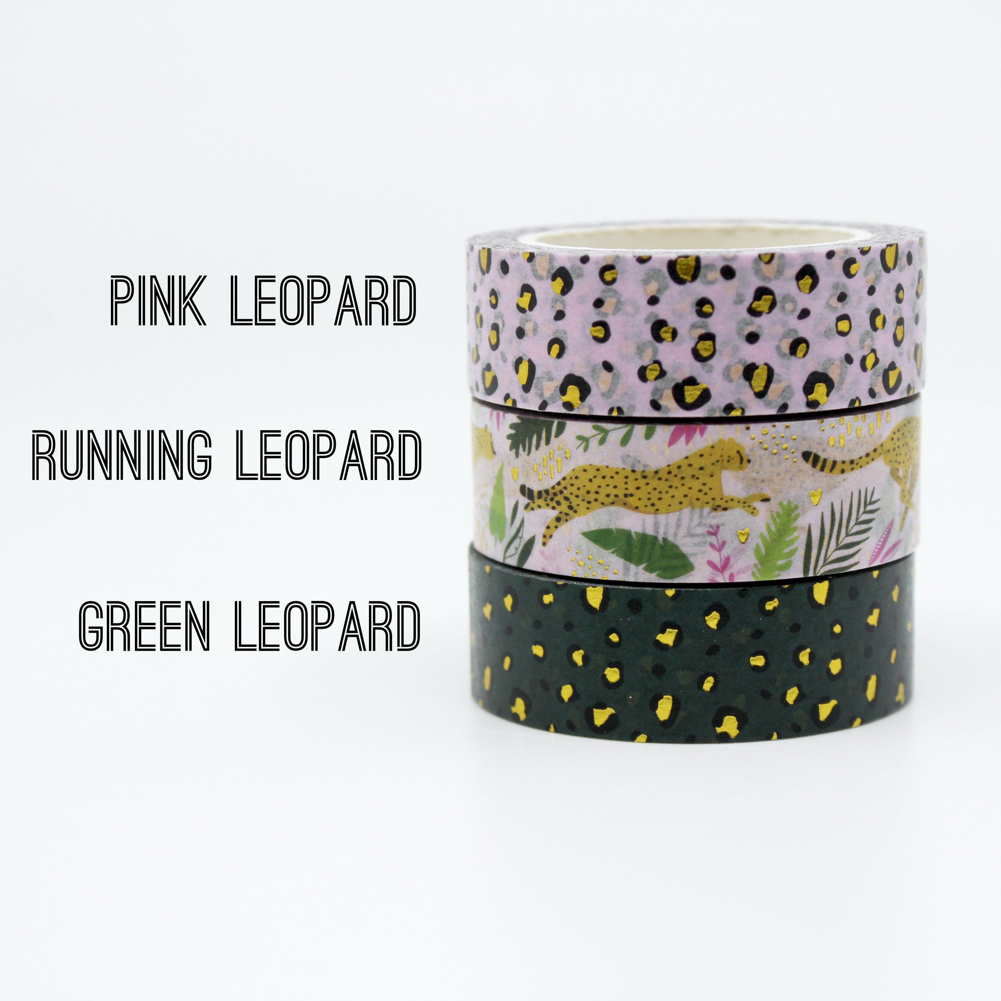 Running Leopard Washi