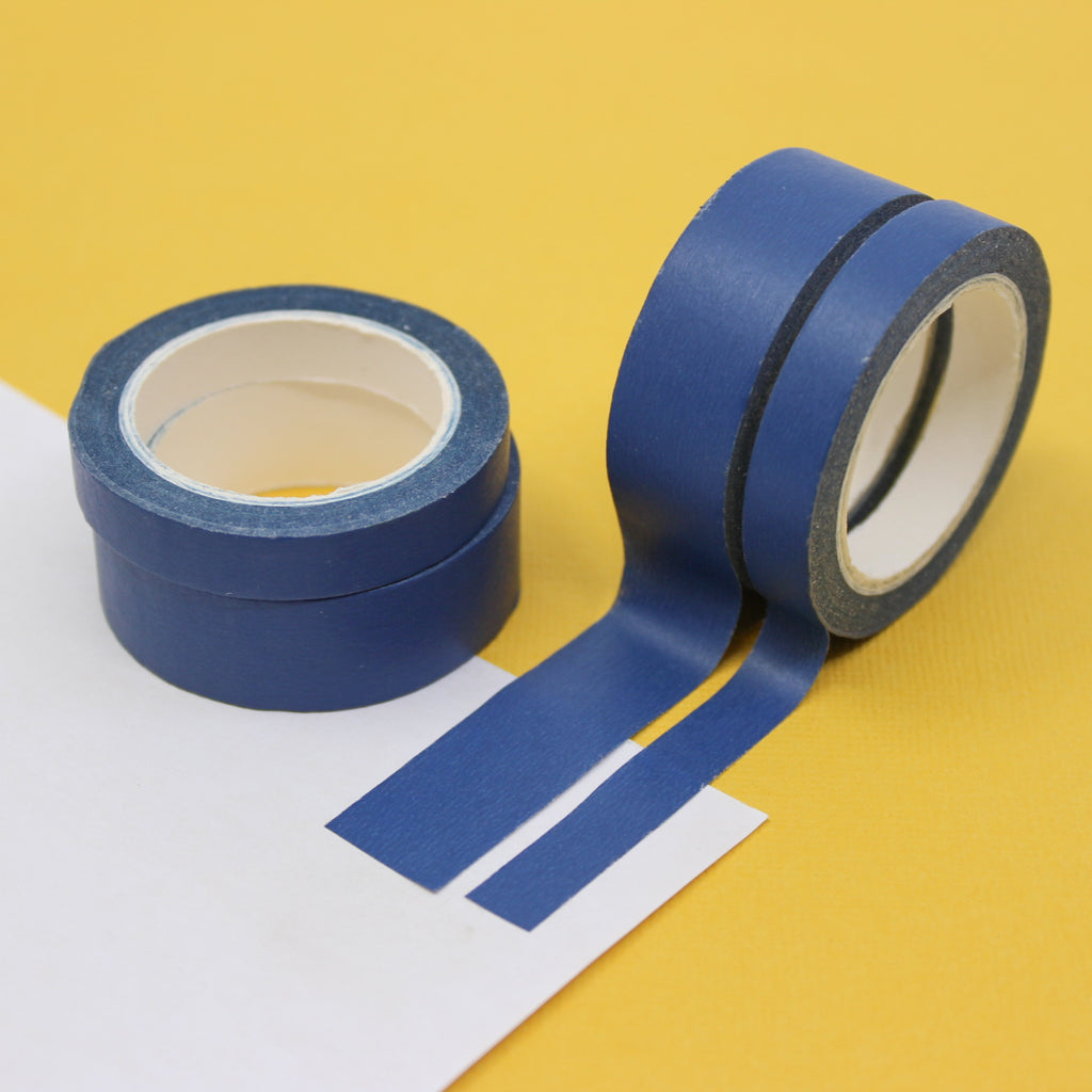 Slim Colorful & Foil Hearts Blue Washi, Planner Tapes
