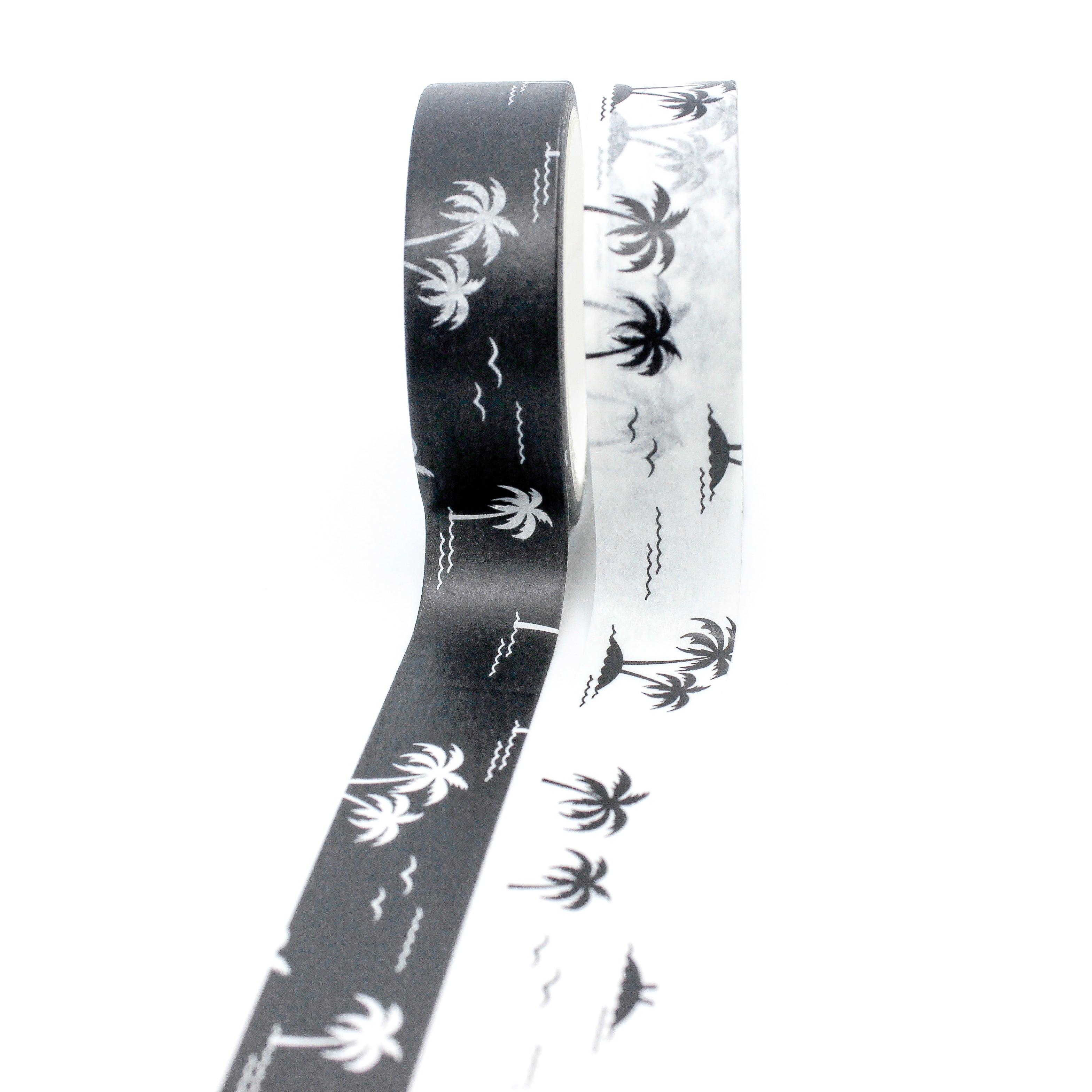 White California Beach Palm Tree Washi