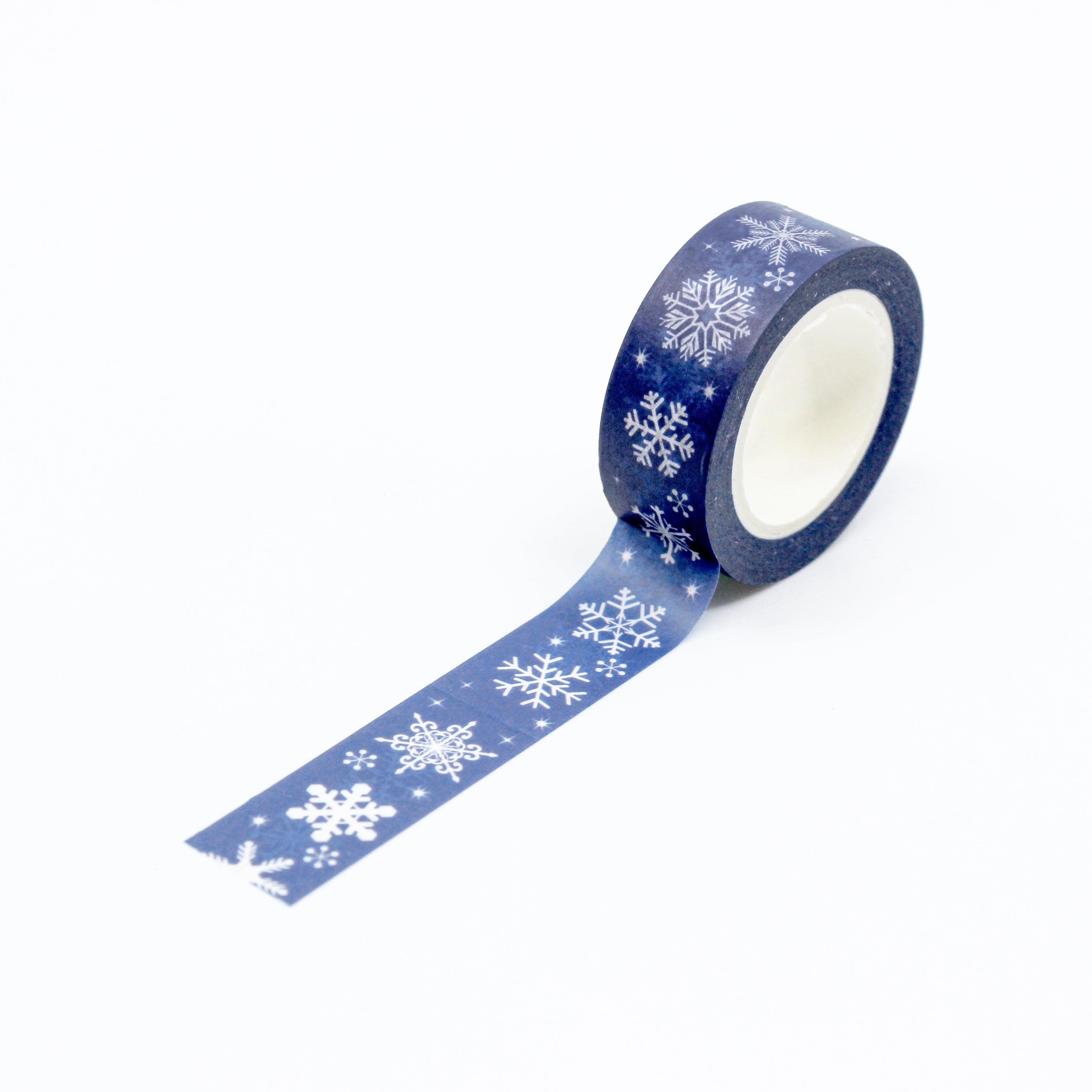 Winter Washi Tape Blue White Holiday Washi Masking Tape - Temu