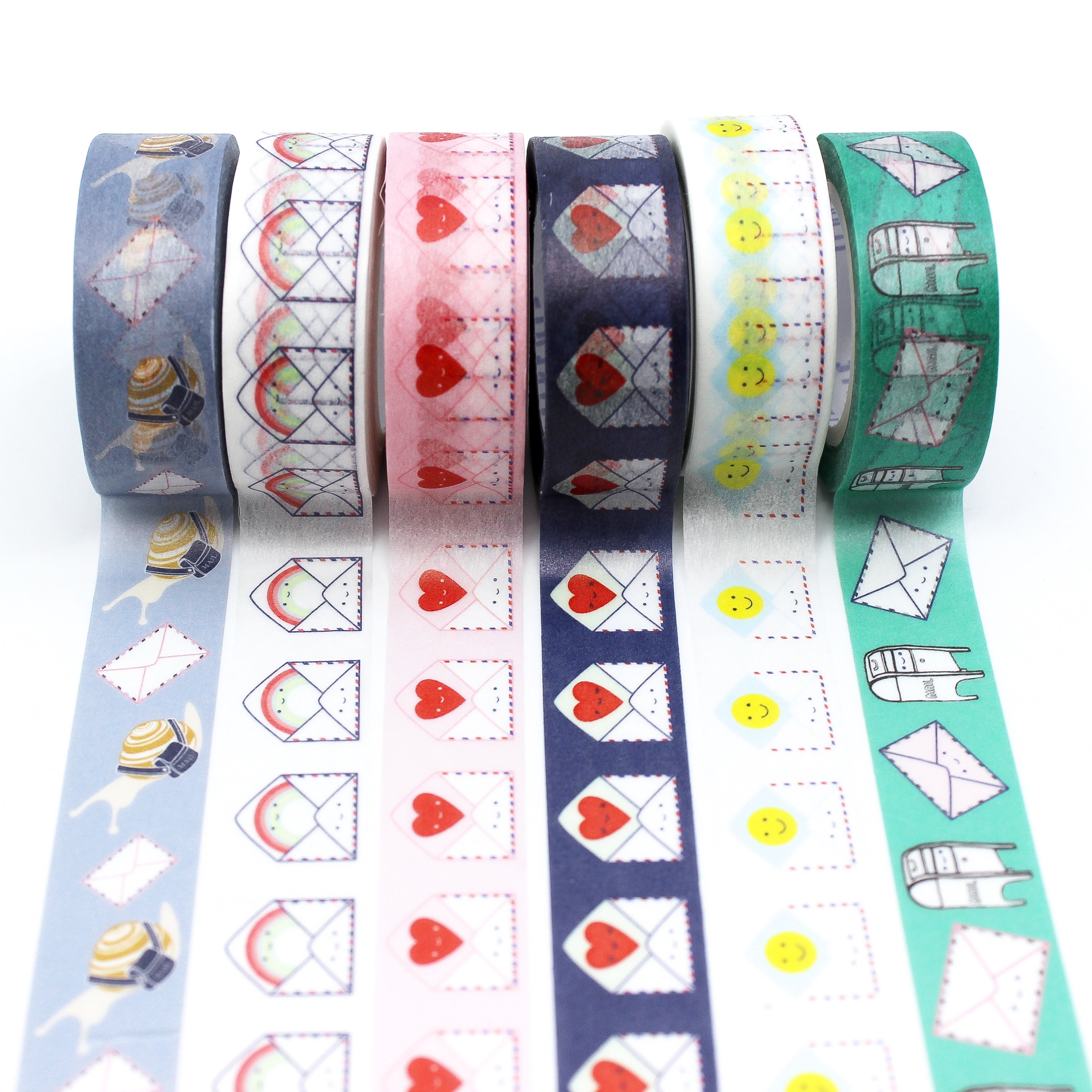 Send Love Valentine Heart Envelope Washi