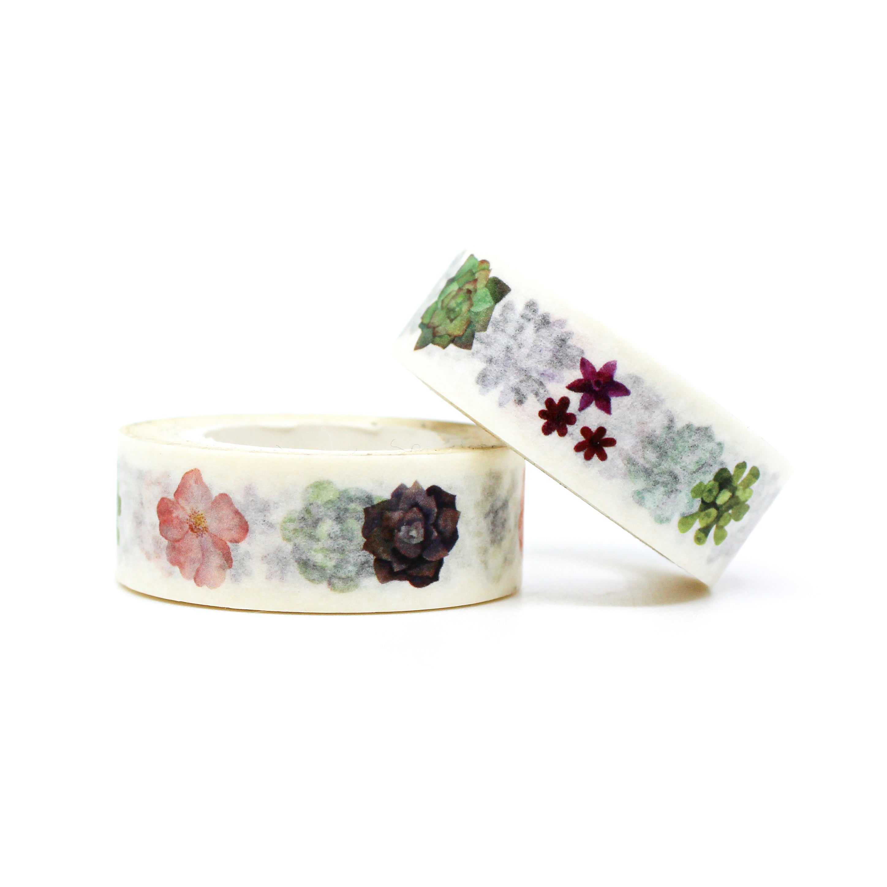 This is a cute picture of cactus washi tapes from BBB Supplies Craft Shop