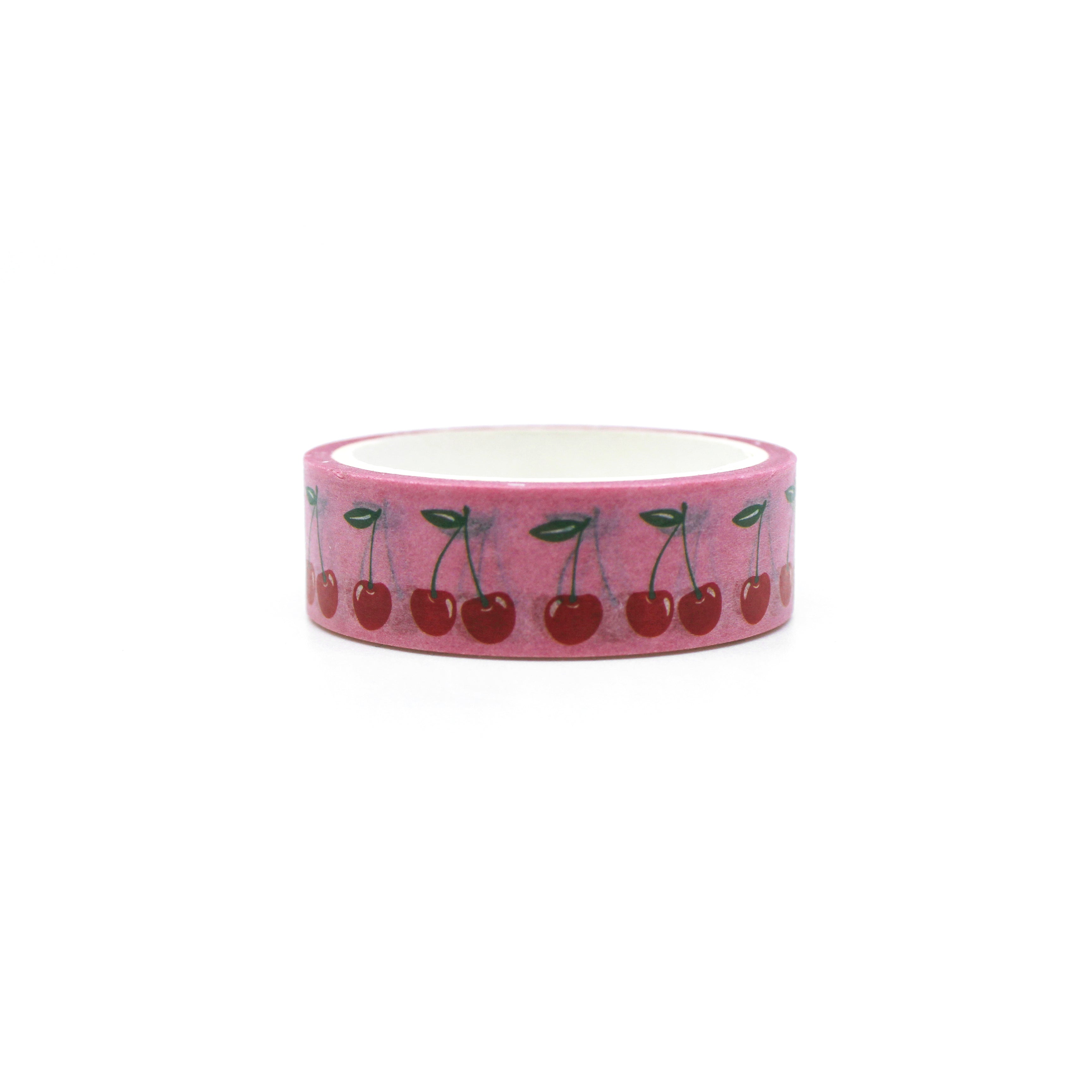 This is a cute cherries washi tape from BBB Supplies Craft Shop