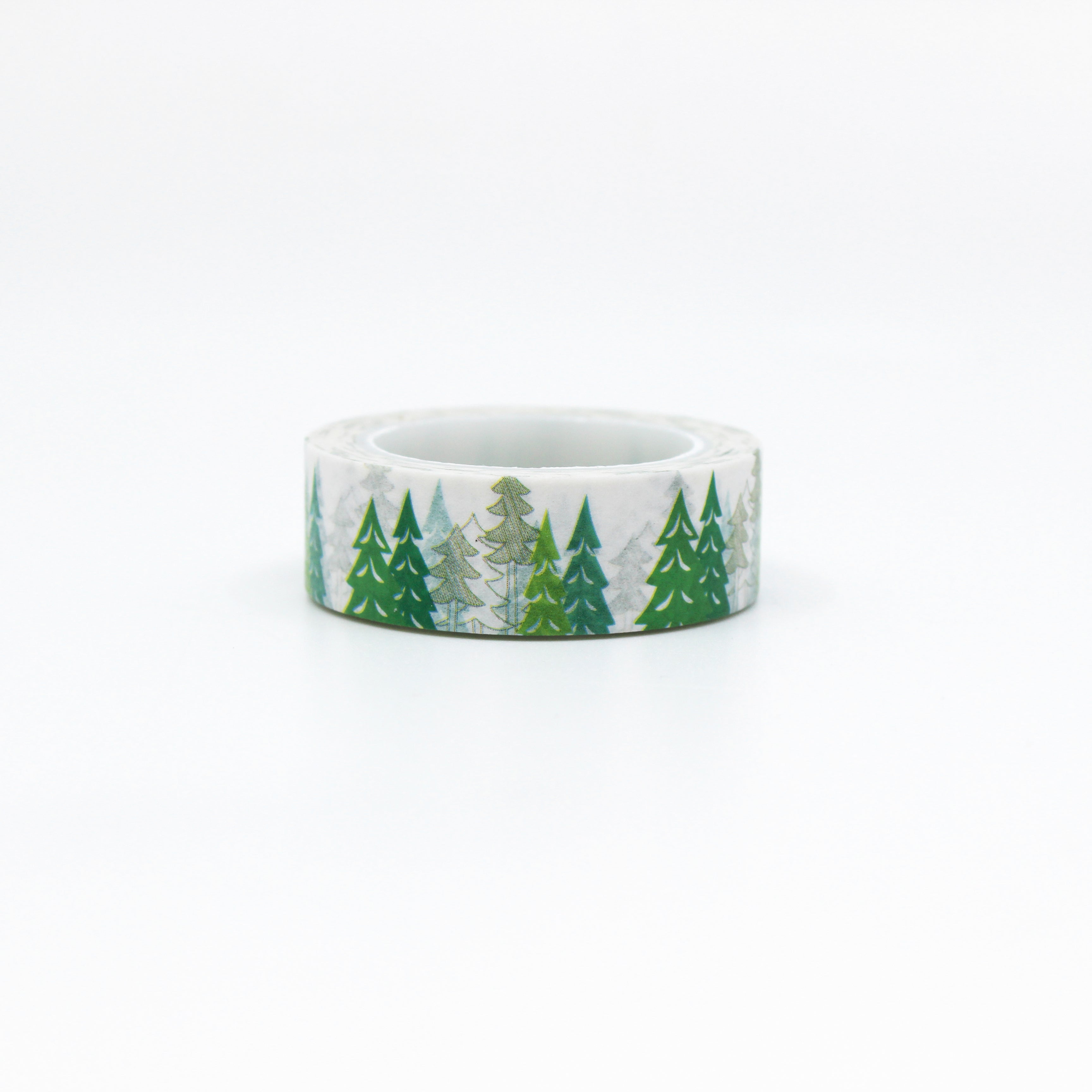 This is a green Christmas tree washi tape from BBB Supplies Craft Shop