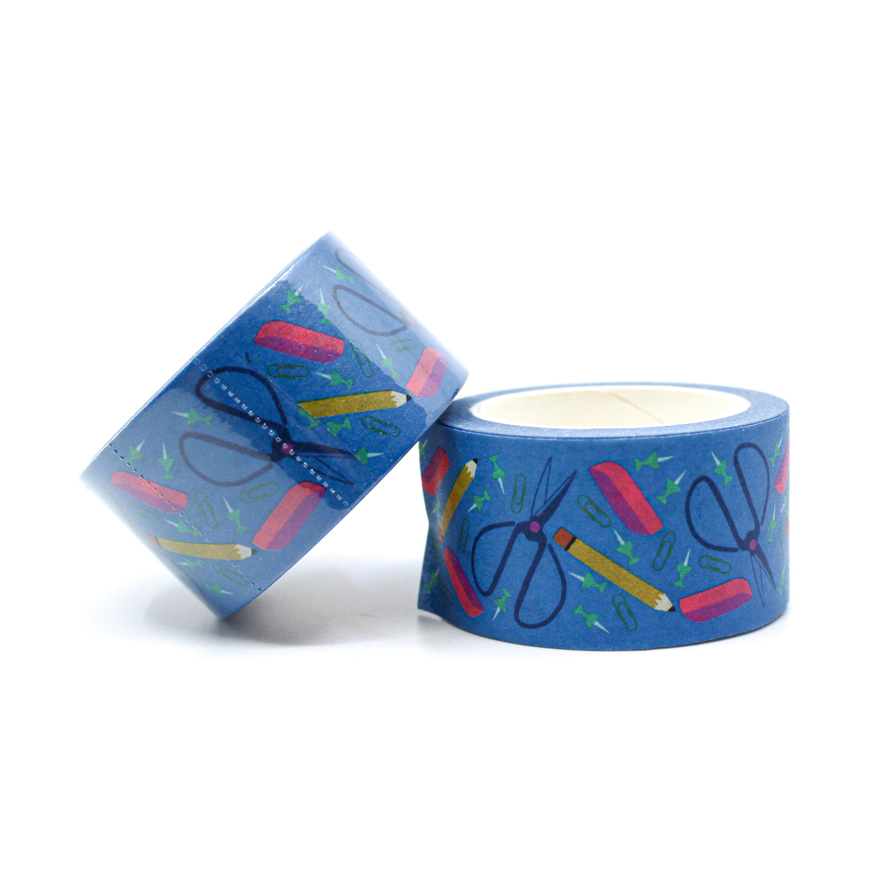 This is a roll of desk mess washi tapes from BBB Supplies Craft Shop