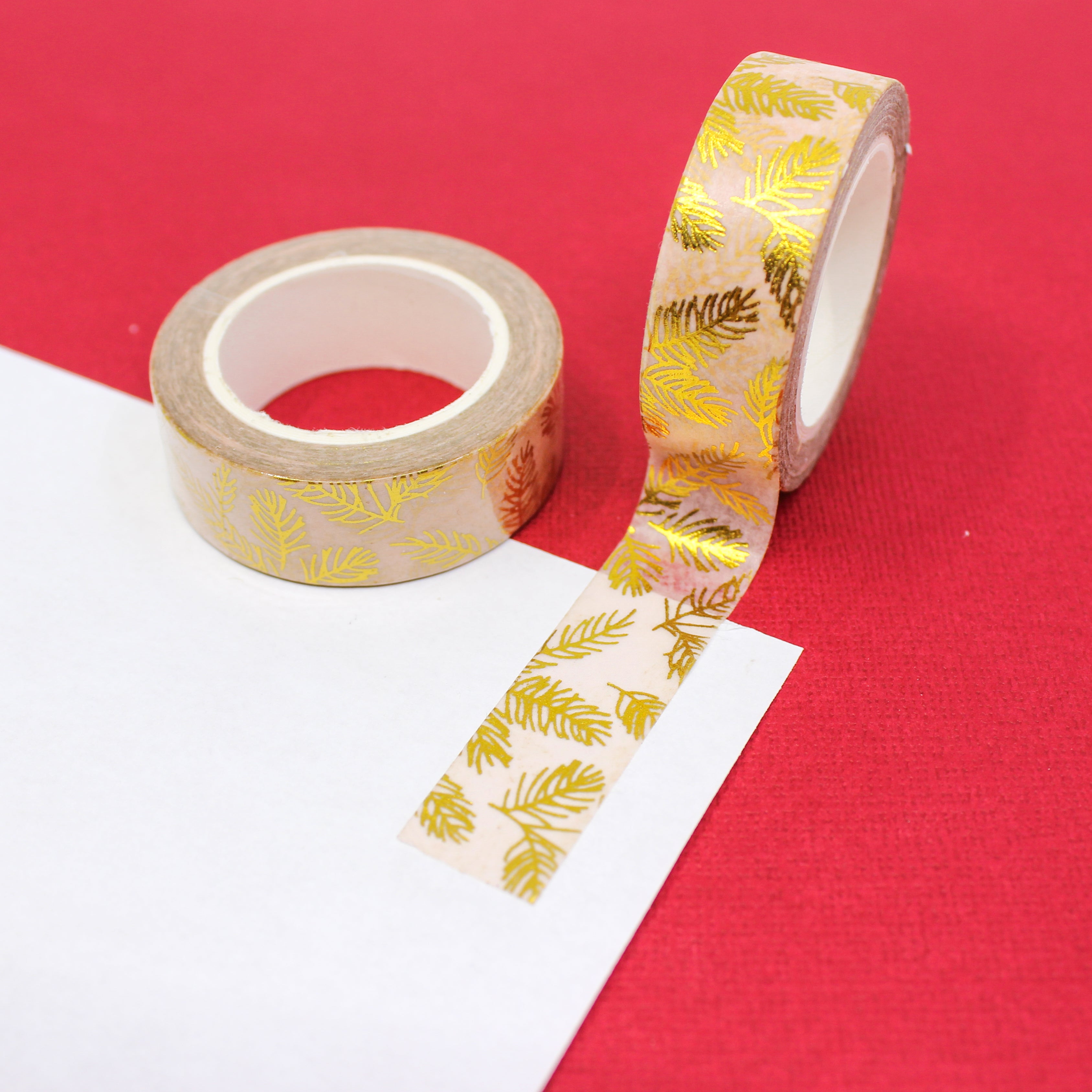 Christmas Washi Tape Gold Foil Washi Tape Perfect For Bullet - Temu  Australia