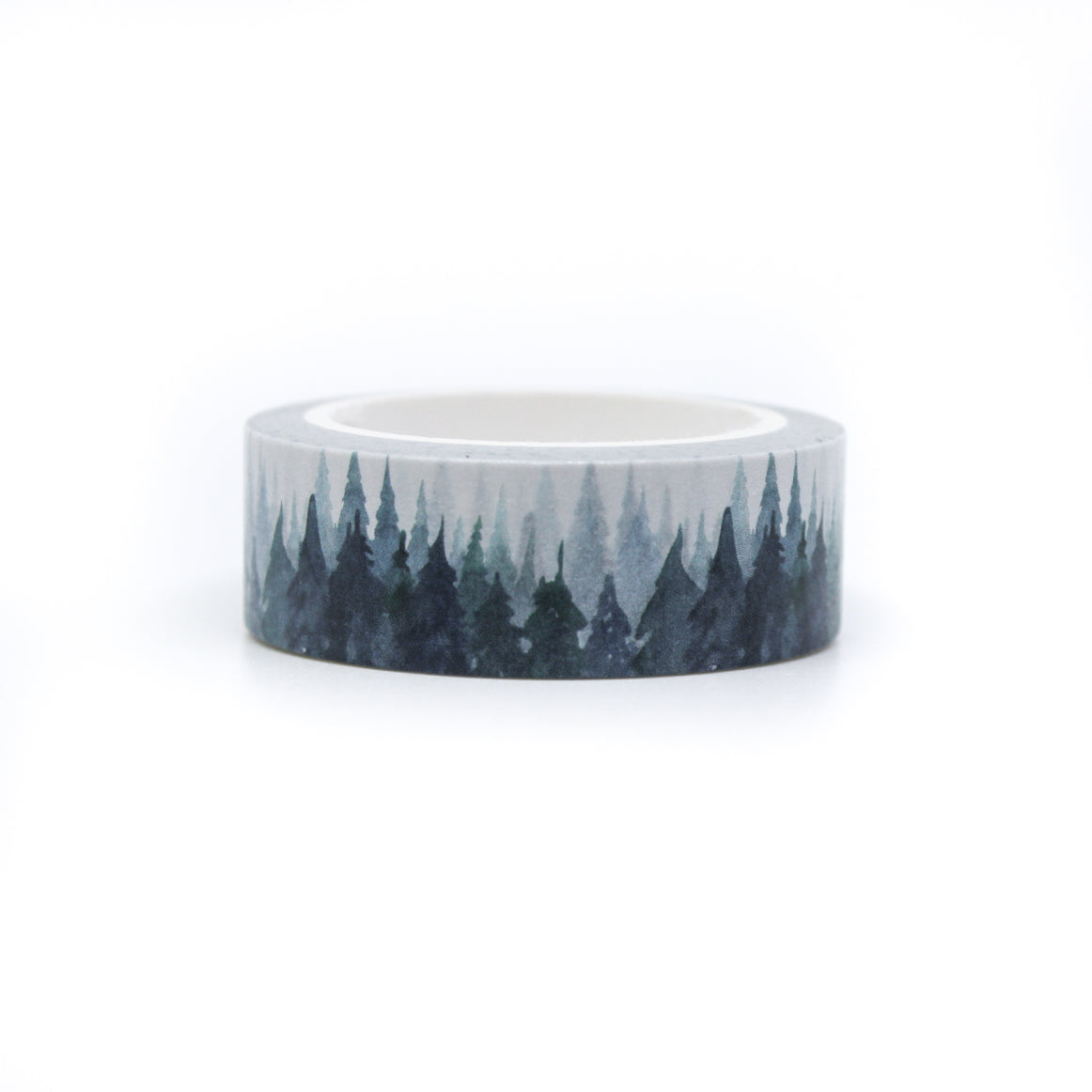 Winter Forest Pine Trees Washi