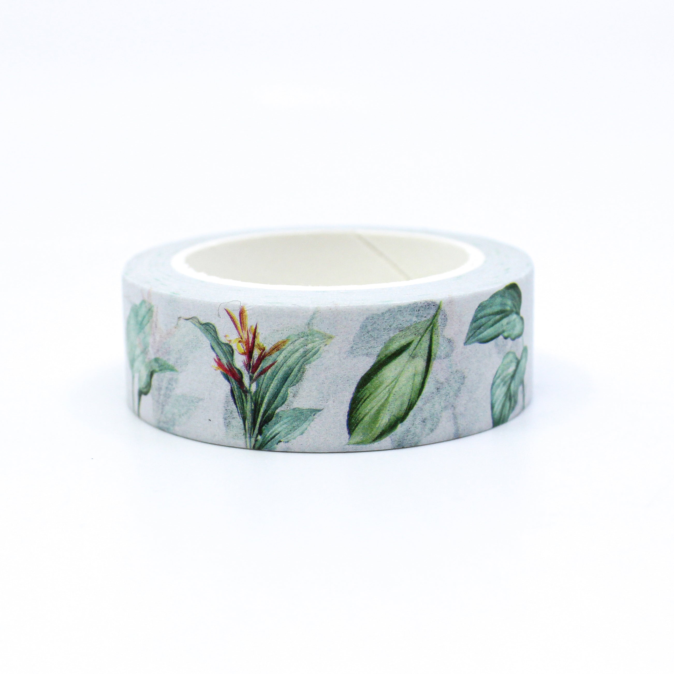 This is a natural habitat of birds of paradise flowers washi tape from BBB Supplies Craft Shop