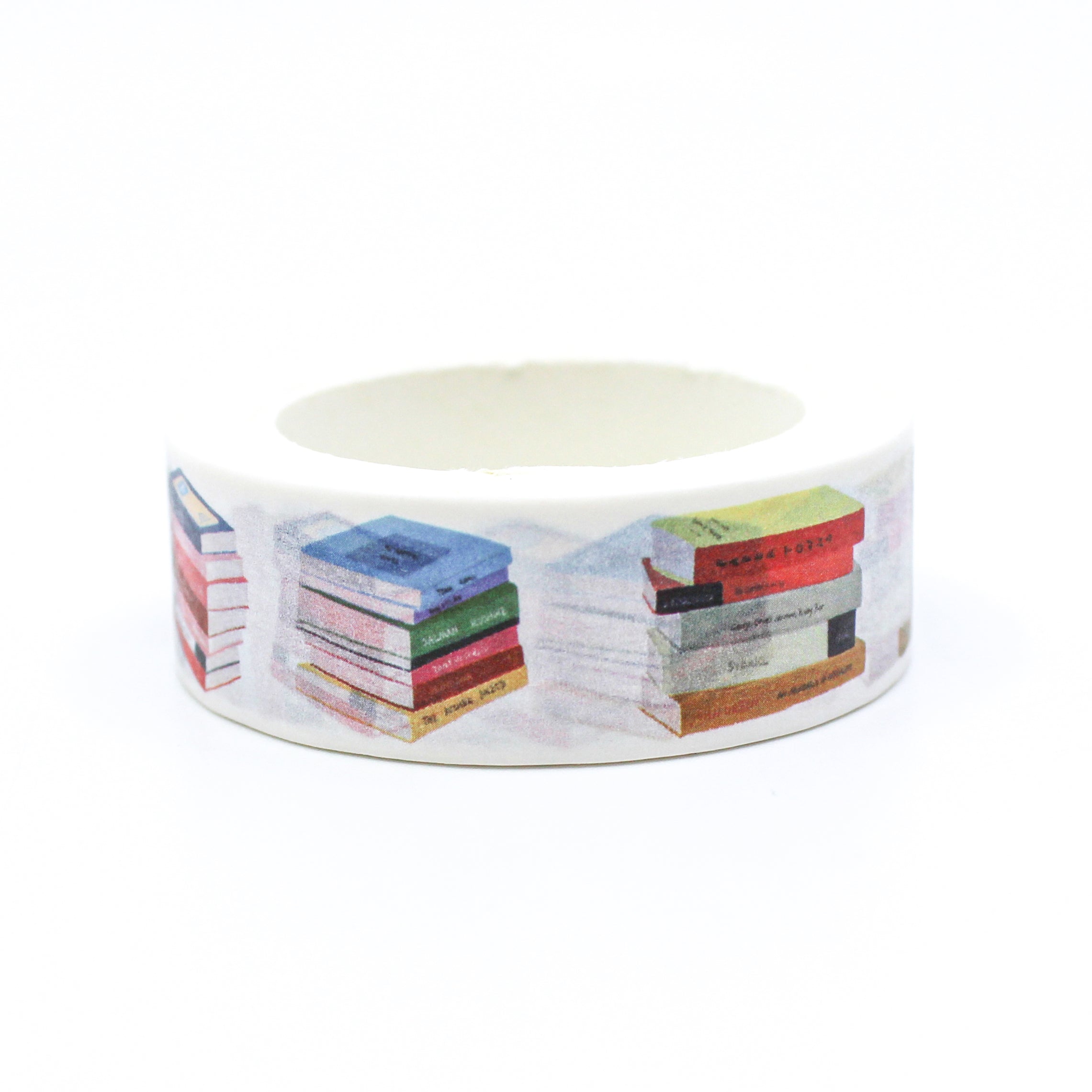 This is a collection of library books pattern washi tape from BBB Supplies Craft Shop