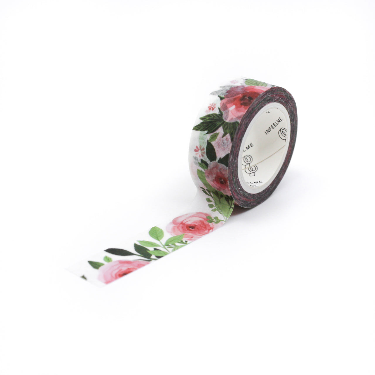 This pretty pink roses and Peony flower tape is a vibrant blooming floral pattern that is perfect for your BUJO and craft projects. Spring is in the air with this gorgeous tape sold at BBB Supplies Craft Shop.