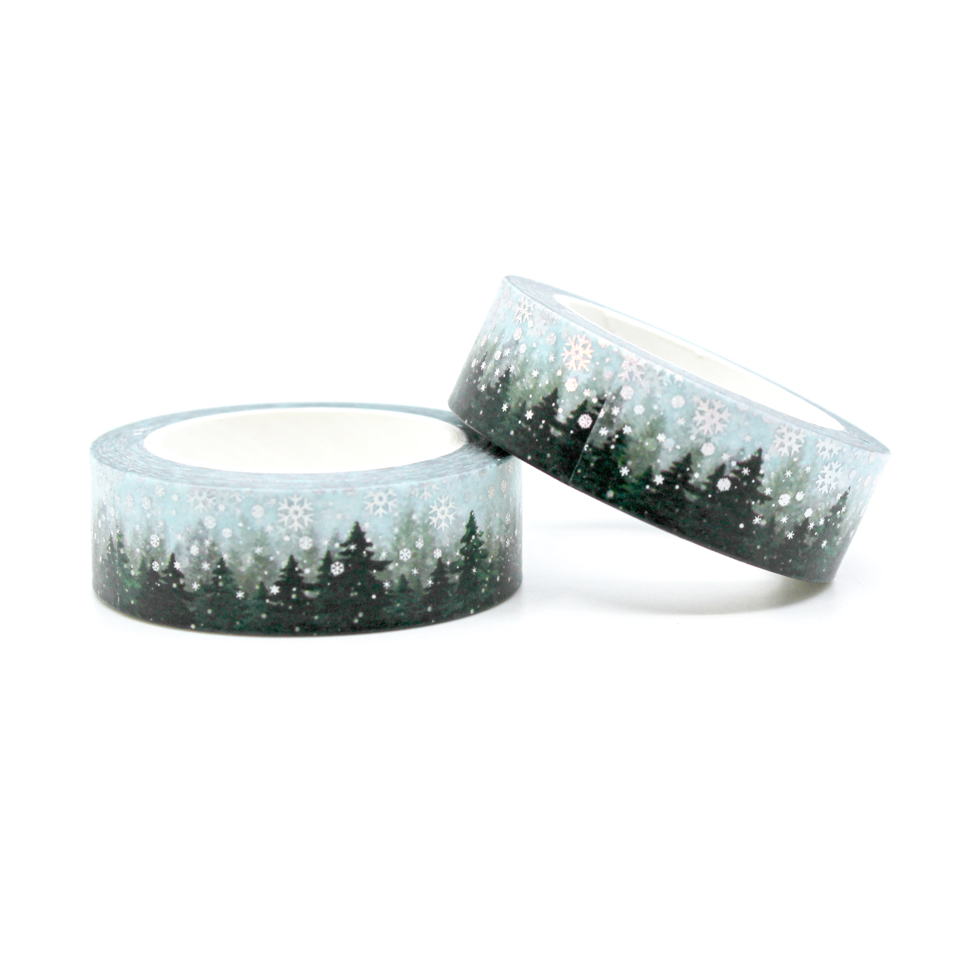 Sweet Forest Winter Reindeer Washi, Planner Tapes